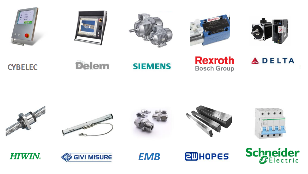 160t-4000 4-axis Cnc Hydraulic Bending Machine Press Brake 160t-4000 Freno de prensa hidráulica de la máquina dobladora CNC de 4 ejes