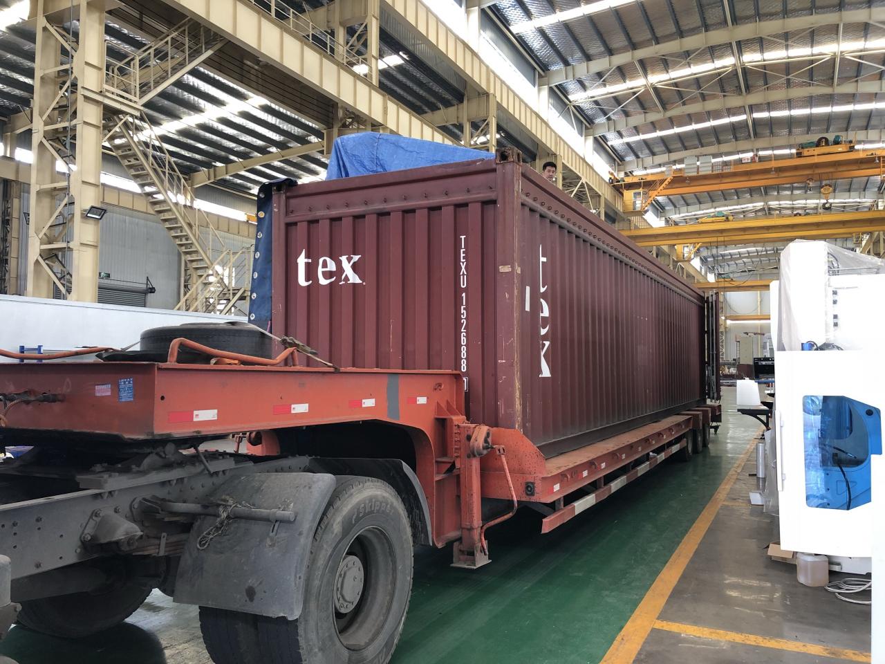 cizalla de guillotina hidráulica de 16 mm para corte de chapa 6 metros