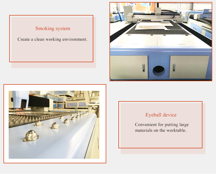 3015 Raycus 1000w / 1500w / 2000w Cortadora láser de fibra al mejor precio