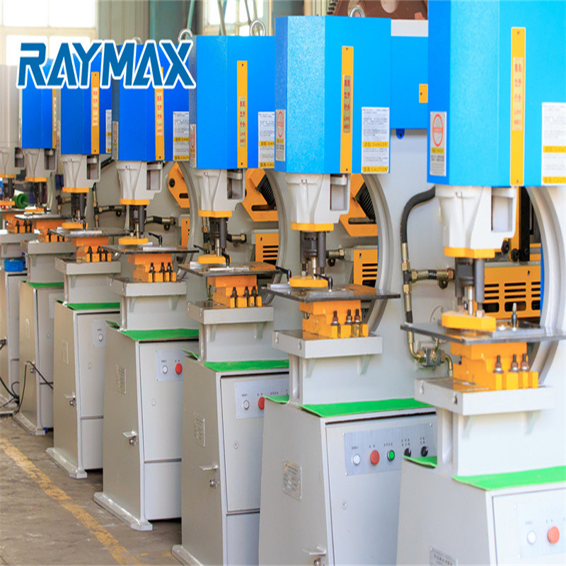 Máquina de corte y punzonado combinada hidráulica Máquina de corte de herrero hidráulica