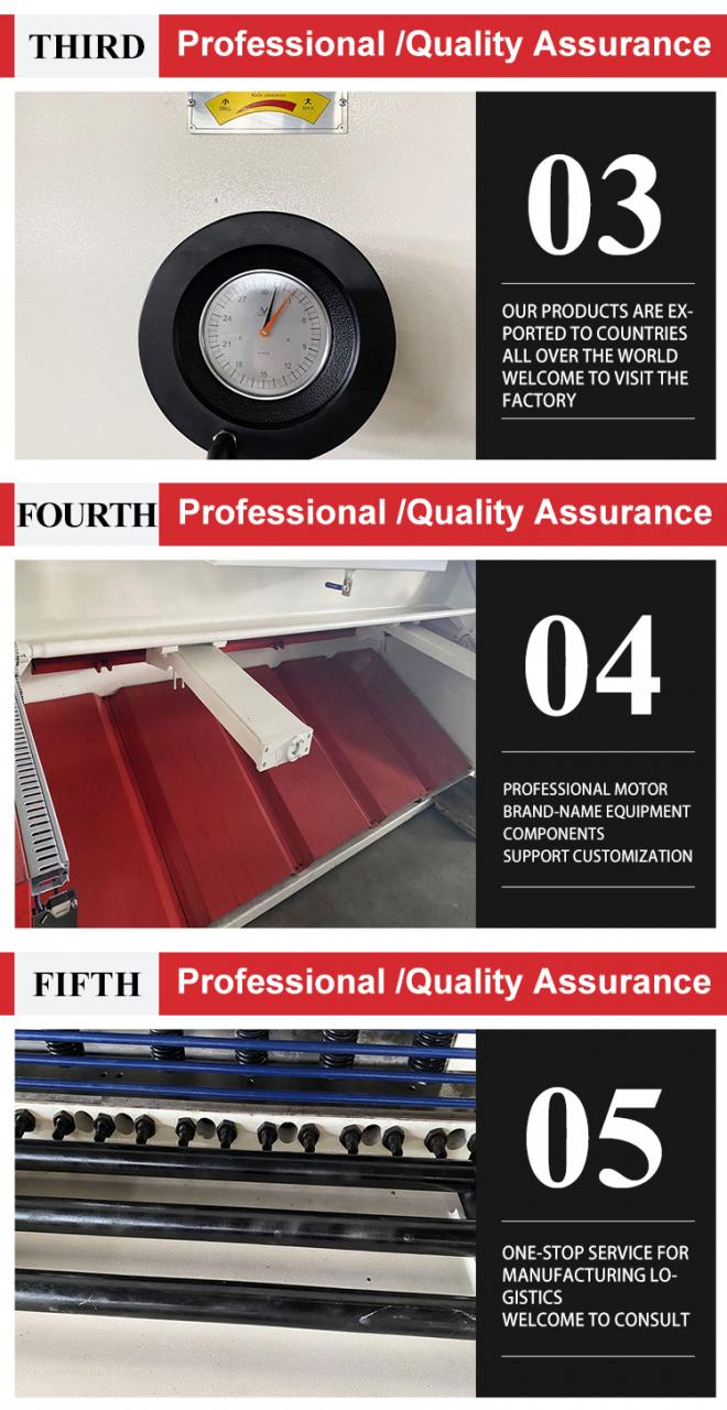 E21 8*2500 Hydraulic Cnc Guillotine Shearing Machine Steel Plate Sheet Metal Cutting Corte de chapa de la placa de acero de la cizalla de la guillotina del CNC hidráulico de E21 8*2500