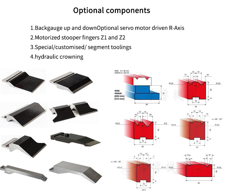High Quality 3m Press Brake Machine Hydraulic 100 Ton For Sheet Metal Bending Máquina hidráulica de alta calidad del freno de la prensa de 3m 100 toneladas para el doblado de chapa