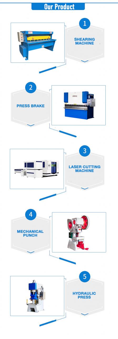 Qc11k-6x2500 Metal Guillotine Shear Guillotine Shearing Machine Qc11k-6x2500 Máquina de corte de guillotina de corte de guillotina de metal