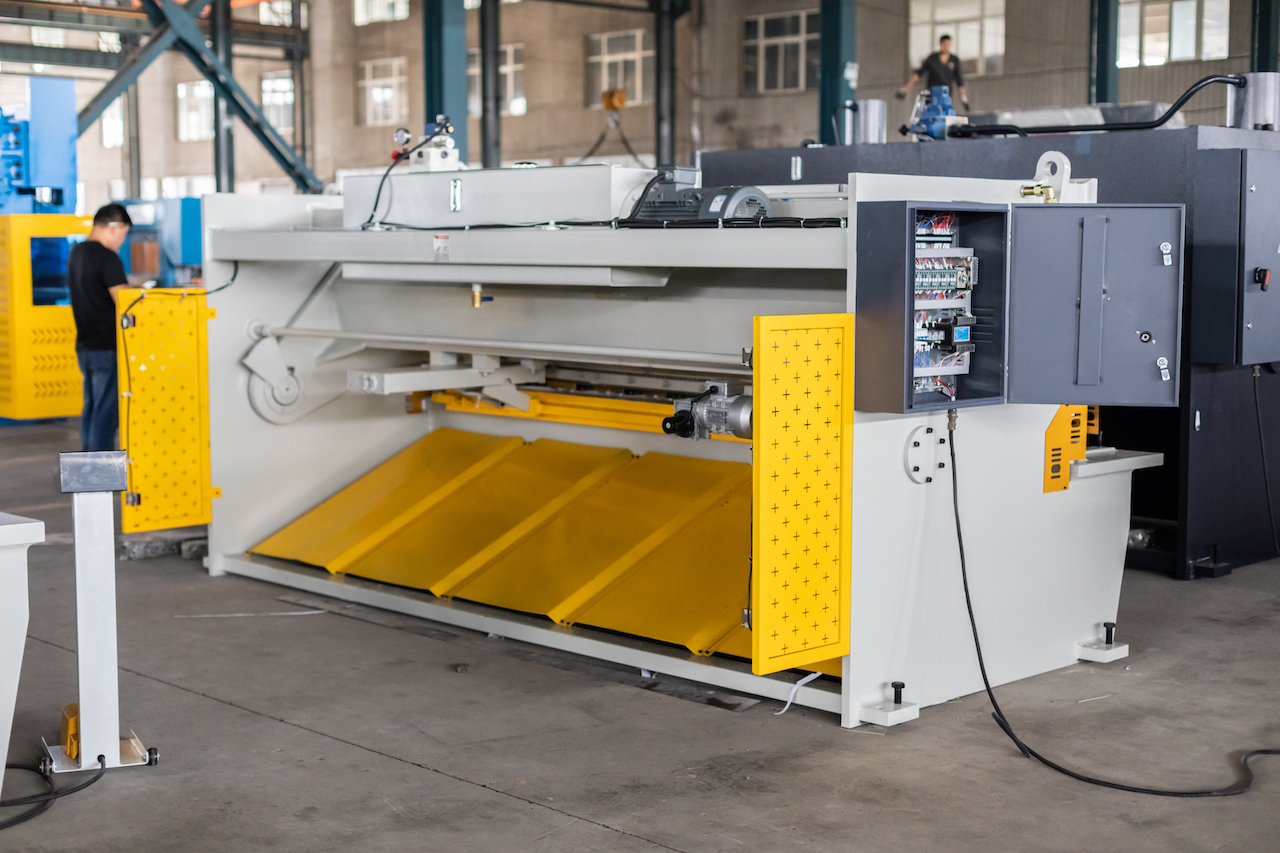 Qc11y 8x3200 Cizalla de chapa Cizalla hidráulica de placa de acero