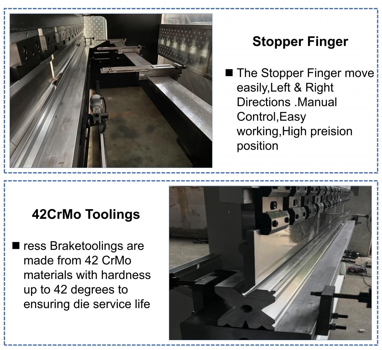 Prensa plegadora de acero inoxidable con placa de dobladora hidráulica para dobladora de chapa mini