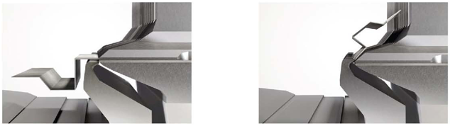 Máquina plegadora hidráulica de plegado de aluminio y chapa de acero